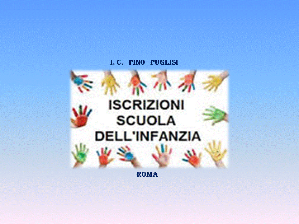 iscrizione scuola infanzia